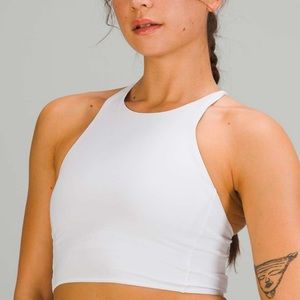 lululemon Strong Lines Bra Crop in White